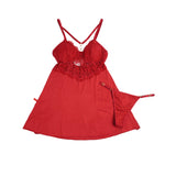 Sexy Modal Lace Slit Nightdress