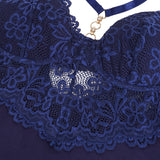 Sexy Modal Lace Slit Nightdress