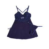 Sexy Modal Lace Slit Nightdress