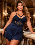 Sexy Modal Lace Slit Nightdress