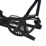 Sexy Egypt Bow Embroidered Bra Set