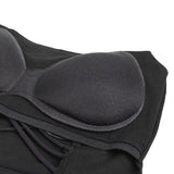 Sexy Crop Camisole With Rhinestone Crisscross Back Straps