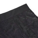 Sexy Lace Mesh High Waist Women Boxer Briefs