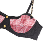 Blue Green Women Sexy Bra Set