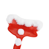 Women Christmas Strapless Bodycon Dress