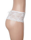 Open Crotch Floral Lace Panty
