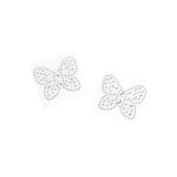 Colorful Butterfly Glass Rhinestone Nipple Covers