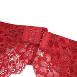 Women Sexy Floral Lace Adjustable Garter Panty