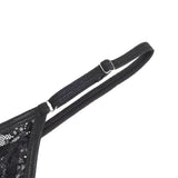 Lace Long Sleeves Deep V Plunge Slit Lingerie Dress