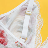 Sexy Egypt Mesh Lace Long Split Nightgown