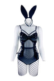 Sexy Black Rabbit Costume Set for Girls