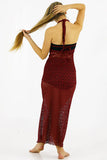 Eclipse Crochet Maxi Dress