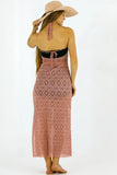 Eclipse Crochet Maxi Dress