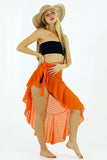 Ruffle Wrap Beach Skirt