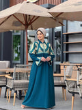 Women's abaya, summer tree