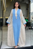 Women's summer linen abaya