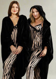 Elegant women's winter pajamas 3 pieces