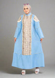 Women's abaya made of linen