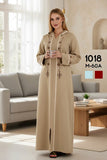 Women's winter abaya