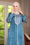 Women's winter abaya