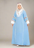 Women's abaya, made of soft linen