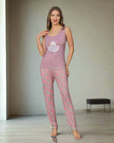 Women's pajamas made of pure Turkish cotton