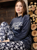 Women's winter two-piece pajamas