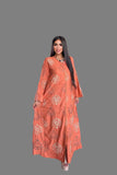 Women's summer printed abaya
