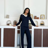 Women's cotton tracksuit (hoodie + pants)