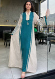 Women's summer linen abaya