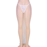 White Transparent Thong Panty Egypt