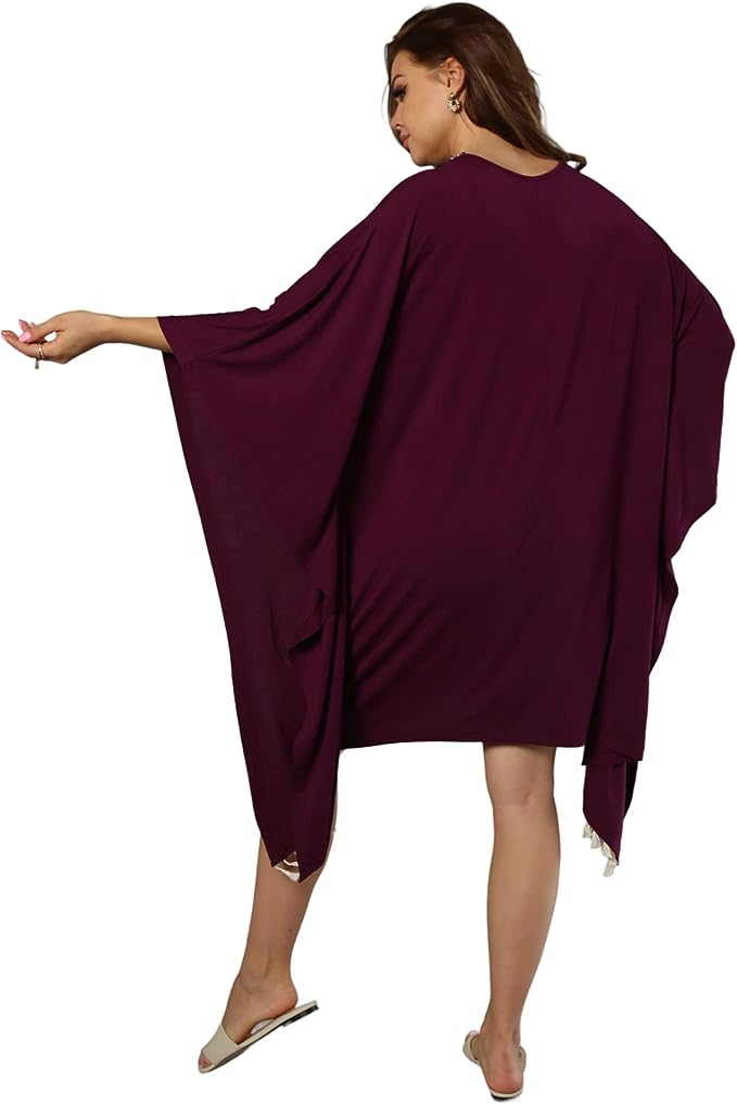 Summer Cotton Embroidered Nightgown for Women | Half Sleeves Short Stylish Home Dress | Summer Night Outfit | Ramadan Style Glamorous Nightgowns | Home wear for Women