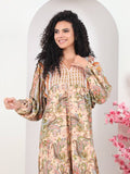 Women's floral summer abaya