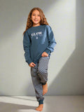 Winter children's pajamas