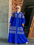 Women's summer floral abaya