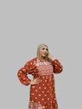 Women's Abaya with Viscose Strap