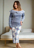 Women's winter pajamas 2 pieces