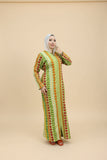 Women's abaya, material: crystal cotton