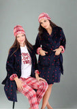 Elegant women's winter pajamas