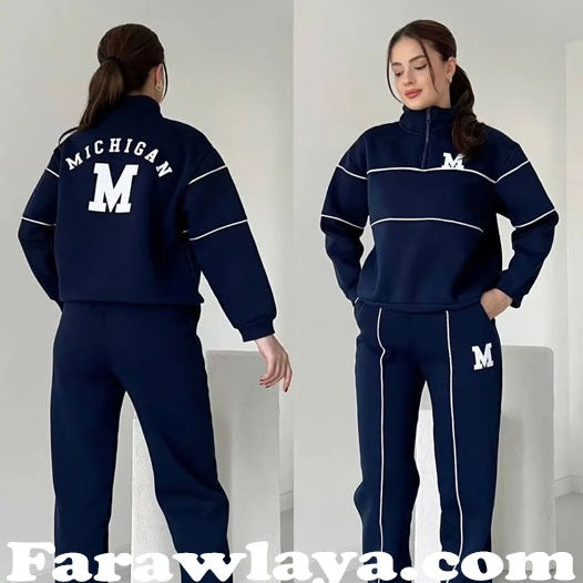 Women's trousers, cotton hoodie + trousers