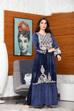 Women's floral winter abaya