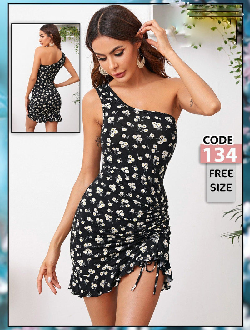 Summer Dresses for Women One Shoulder