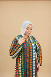 Women's abaya, material: crystal cotton
