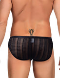 Black Sexy Mesh Men's Underwear