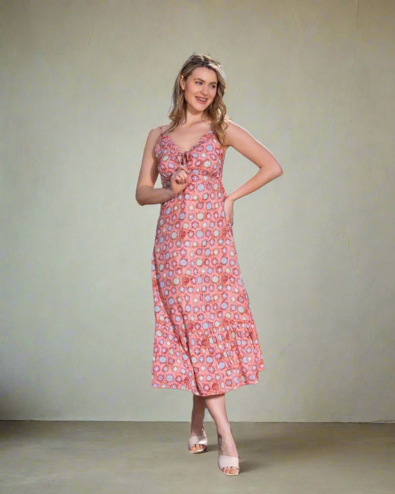 A soft and comfortable dress for a look full of elegance and charm