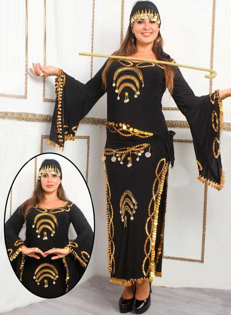 Desert belly dance suit