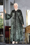 Women's winter abaya