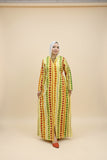 Women's abaya, material: crystal cotton