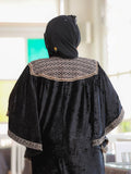 Women's abaya with wide sleeves