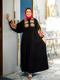 Marassi Women's Cotton Walnut Abaya